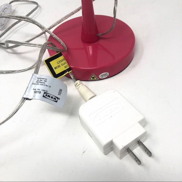 IKEA Jansjo Pink Desk LED Lamp Dorm Room Office - Picture 5 of 6